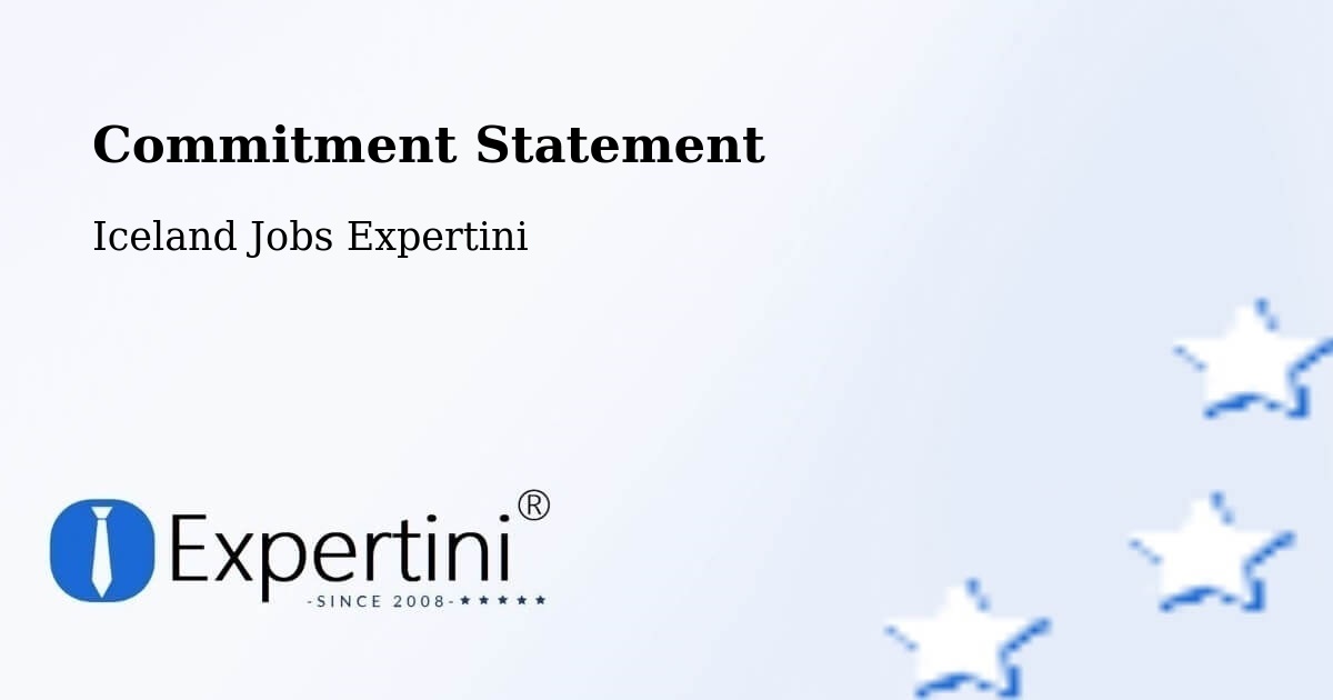 Corporate Commitment – Svalbarðsstrandarhreppur - Iceland Jobs Expertini